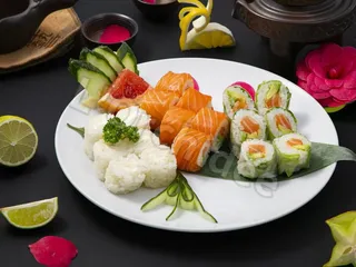 Menu neige maki + printemps maki